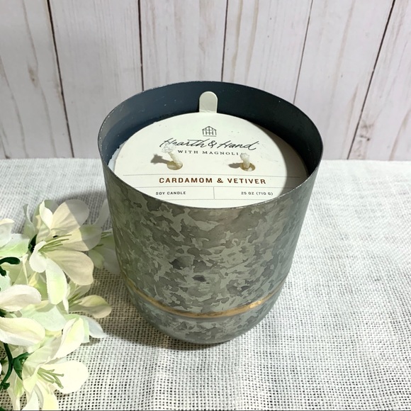 Hearth & Hand Other - Hearth & Hand Cardamom & Vetiver 25oz Candle